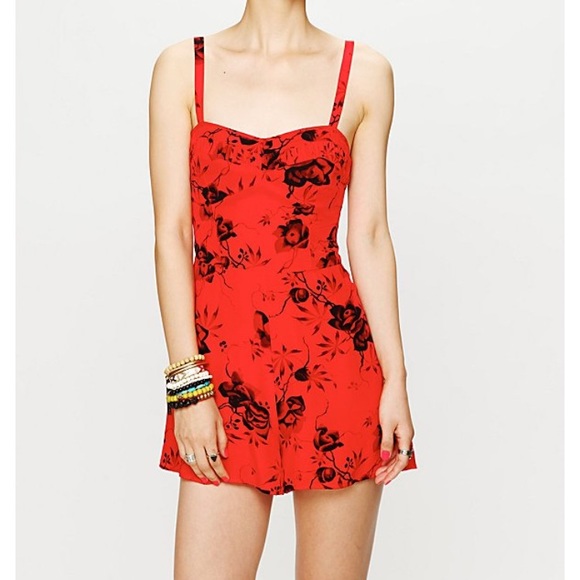 Free People Other - Free People Red Romper